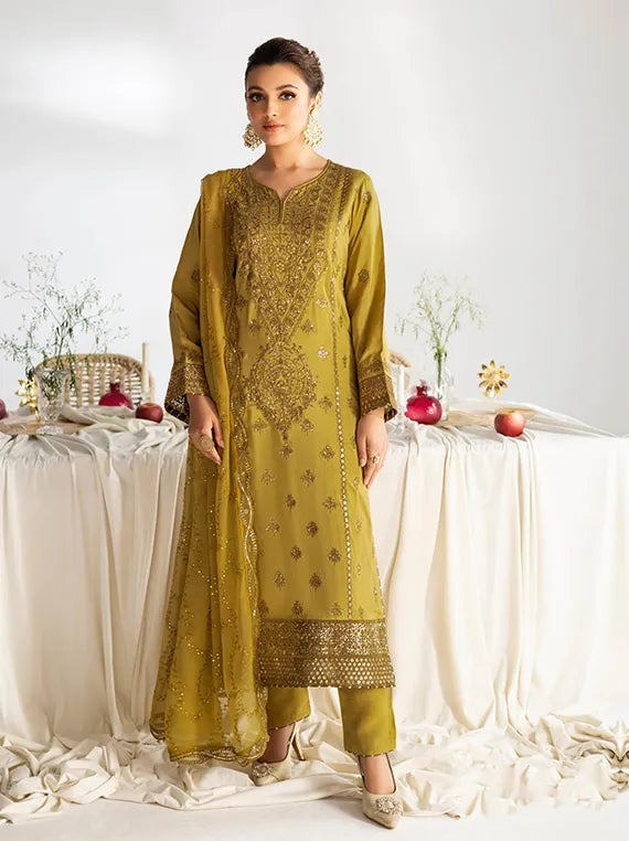 Aangan Luxury Rawsilk Collection 2024 By Ramsha (AA-102)