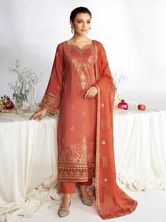 Aangan Luxury Rawsilk Collection 2024 By Ramsha (AA-106)