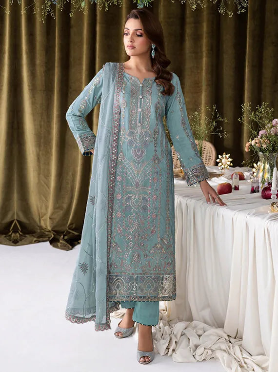 Aangan Luxury Rawsilk Collection 2024 By Ramsha (AA-109)