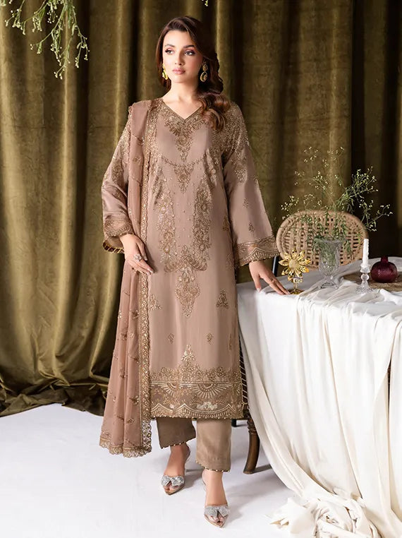 Aangan Luxury Rawsilk Collection 2024 By Ramsha (AA-110)