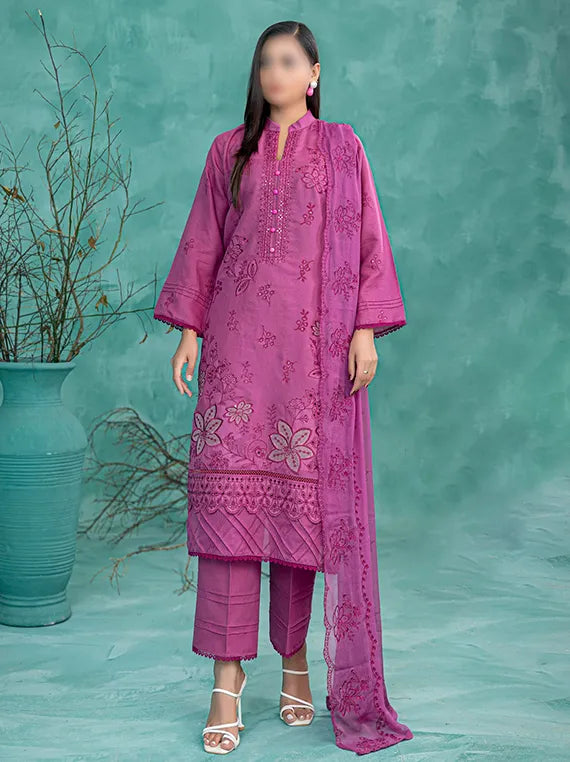 Afsanay by Fantak Karandi Lawn Collection 2025 (D-02)