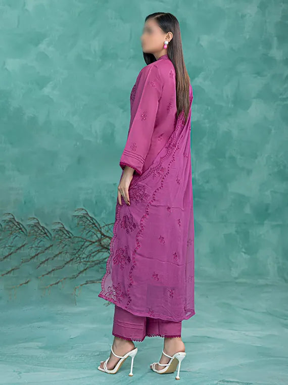 Afsanay by Fantak Karandi Lawn Collection 2025 (D-02)