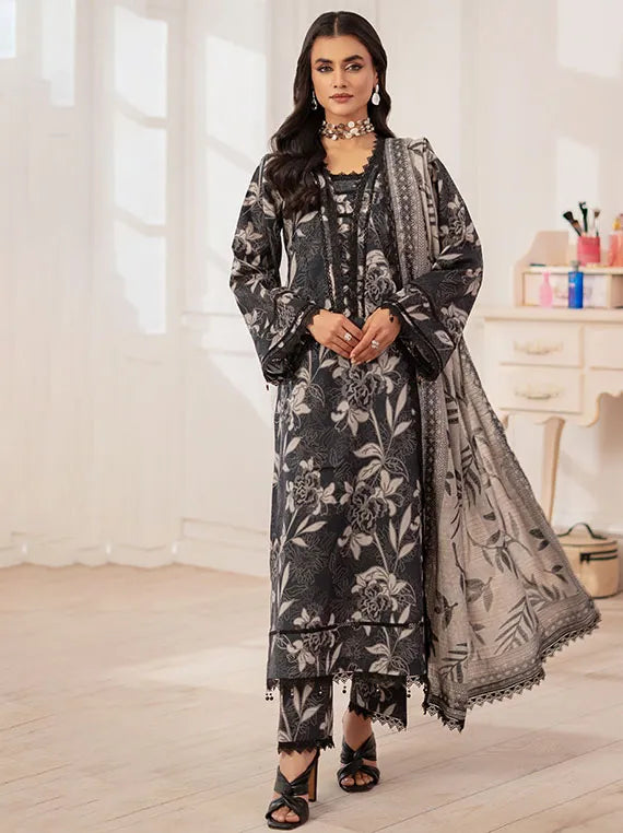 Alzohaib Color Digital Printed Collection 2025 (D-08)