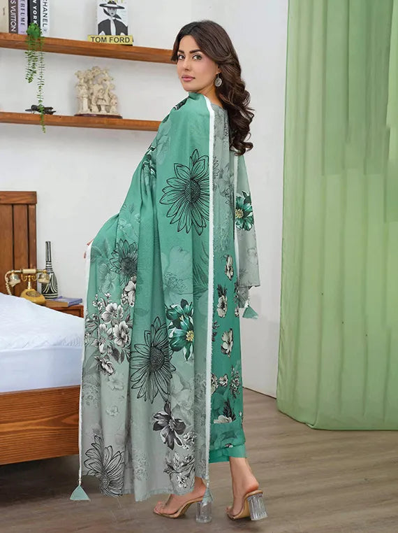 Am To Pm Printed Karandi Collection 2025 By Zara Meer (D-02)