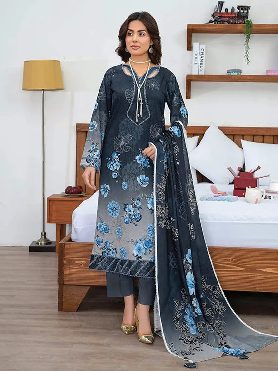 Am To Pm Printed Karandi Collection 2025 By Zara Meer (D-08)