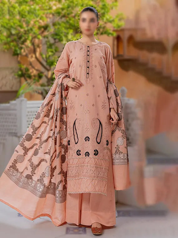 Anchal by Fantak Karandi Lawn Collection 2025 (D-05)