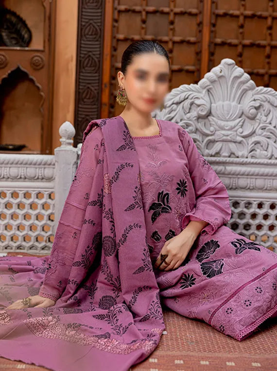 Anchal by Fantak Karandi Lawn Collection 2025 (D-07)