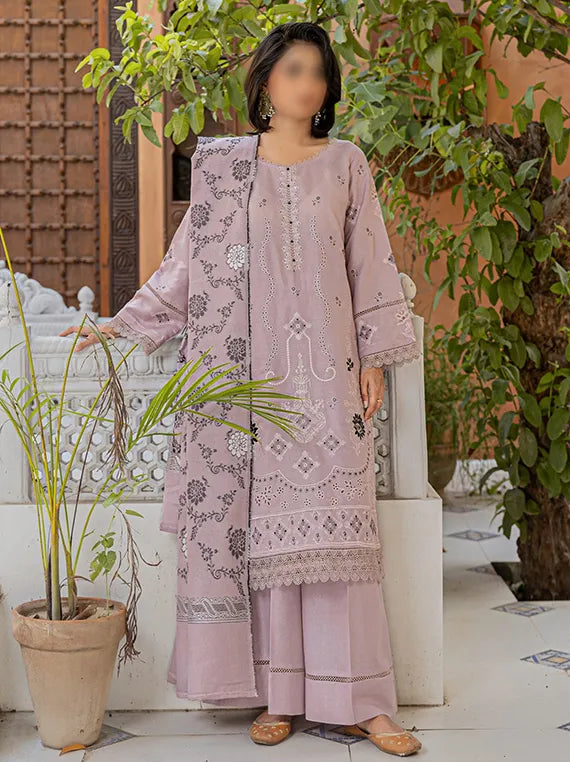 Anchal by Fantak Karandi Lawn Collection 2025 (D-08)