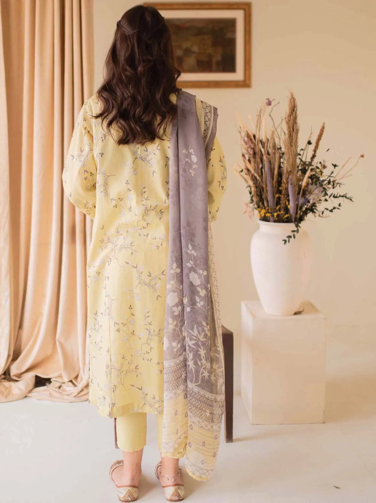 Anya Embroidered Lawn Collection 2024 By Rashid Textile (D-8198)