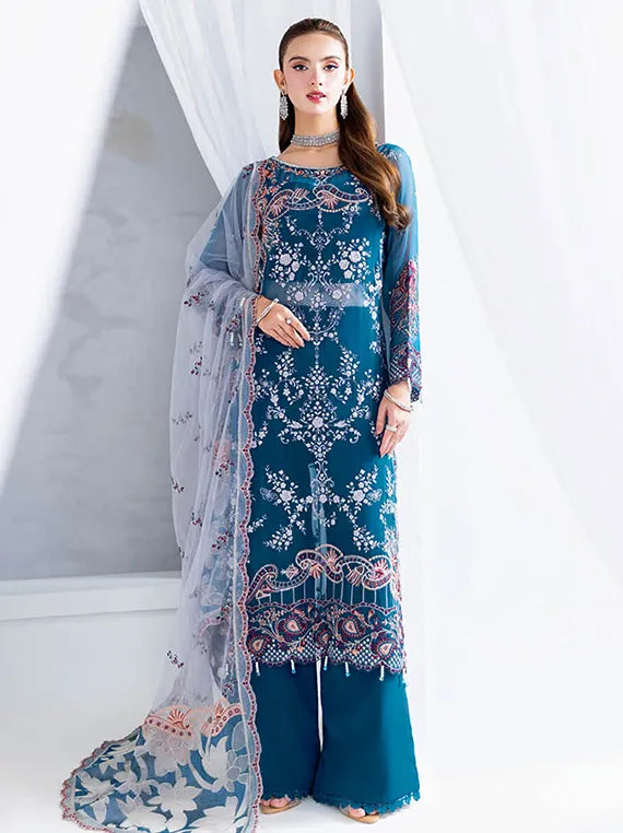 Arzoo by Ramsha Luxe Chiffon Collection 2025 Vol-02 (U-202)
