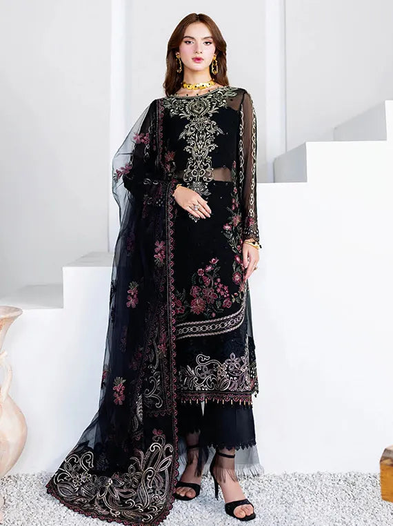 Arzoo by Ramsha Luxe Chiffon Collection 2025 Vol-02 (U-204)