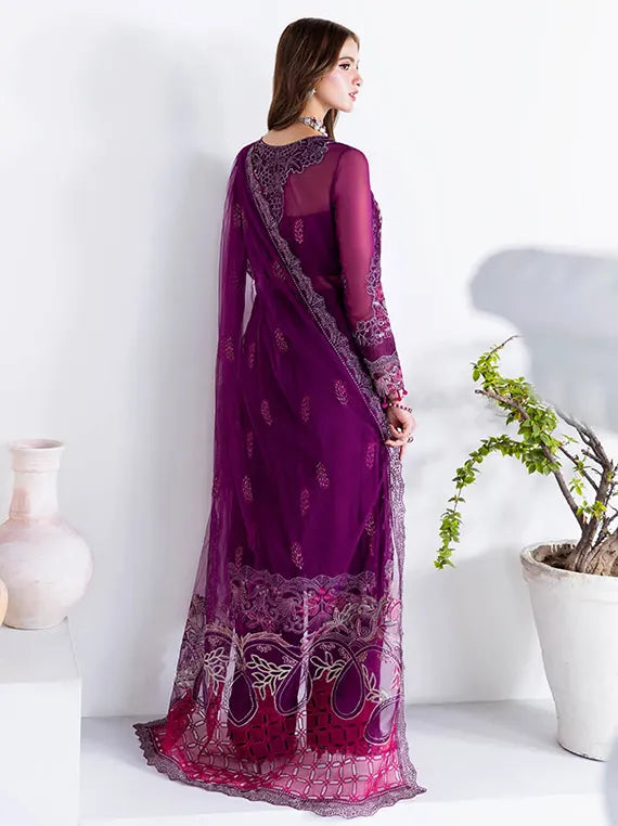 Arzoo by Ramsha Luxe Chiffon Collection 2025 Vol-02 (U-206)