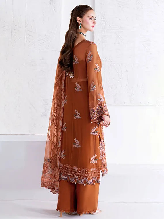 Arzoo by Ramsha Luxe Chiffon Collection 2025 Vol-02 (U-208)