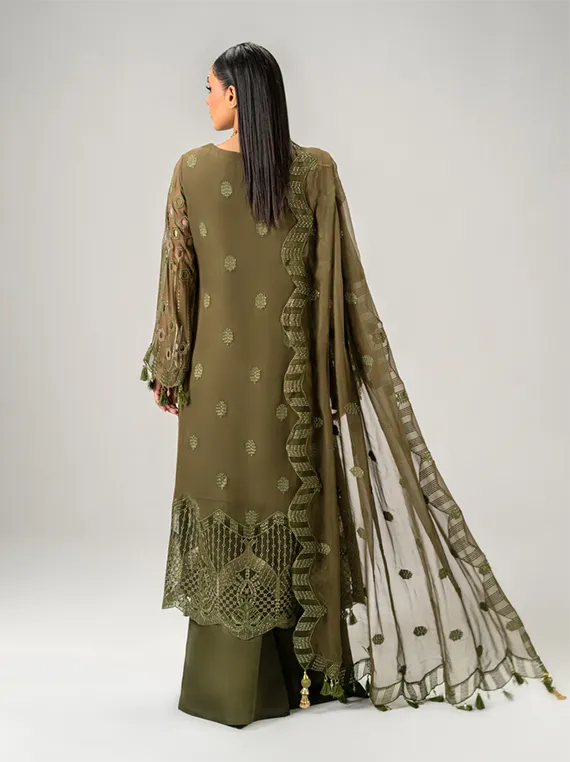 Aura by Zebtan Luxury Chiffon Collection 2025 (AR-02)