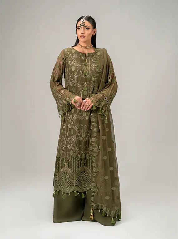 Aura by Zebtan Luxury Chiffon Collection 2025 (AR-02)