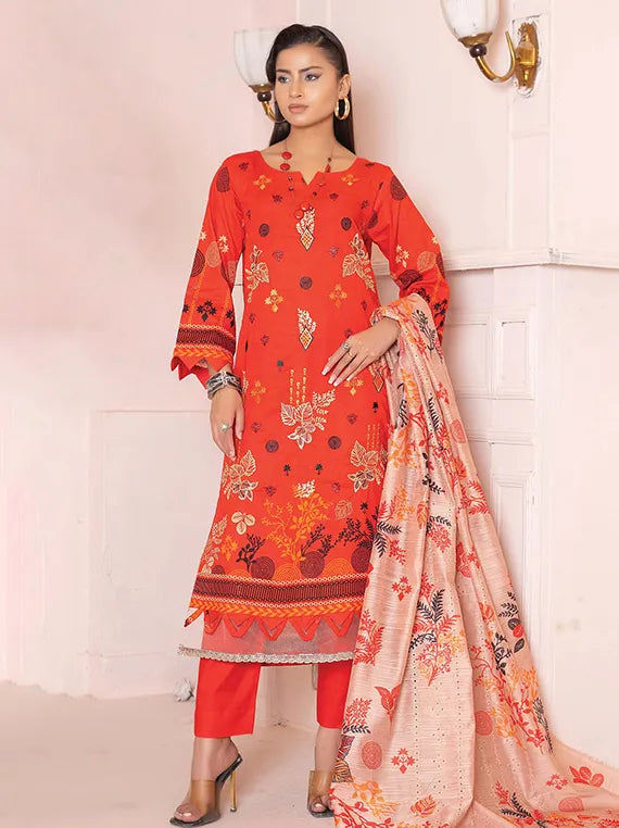 Ayat by BME Fancy Embroidered Lawn Collection 2025 Vol-1600 (ART-08)
