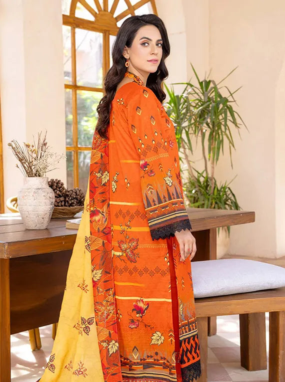 Ayat by BMF Embroidered Lawn Collection 2025 Vol-1205 (D-05)