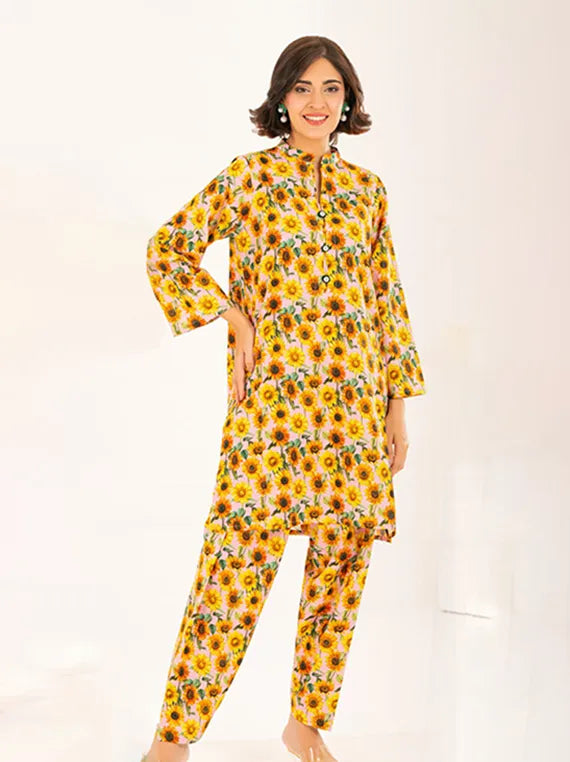 BAGH-E-GUL by Gul Ahmed Printed Khaddar Shirts Collection 2025 (SK52011)