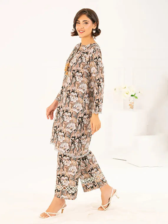 BAGH-E-GUL by Gul Ahmed Printed Khaddar Shirts Collection 2025 (SK52017)