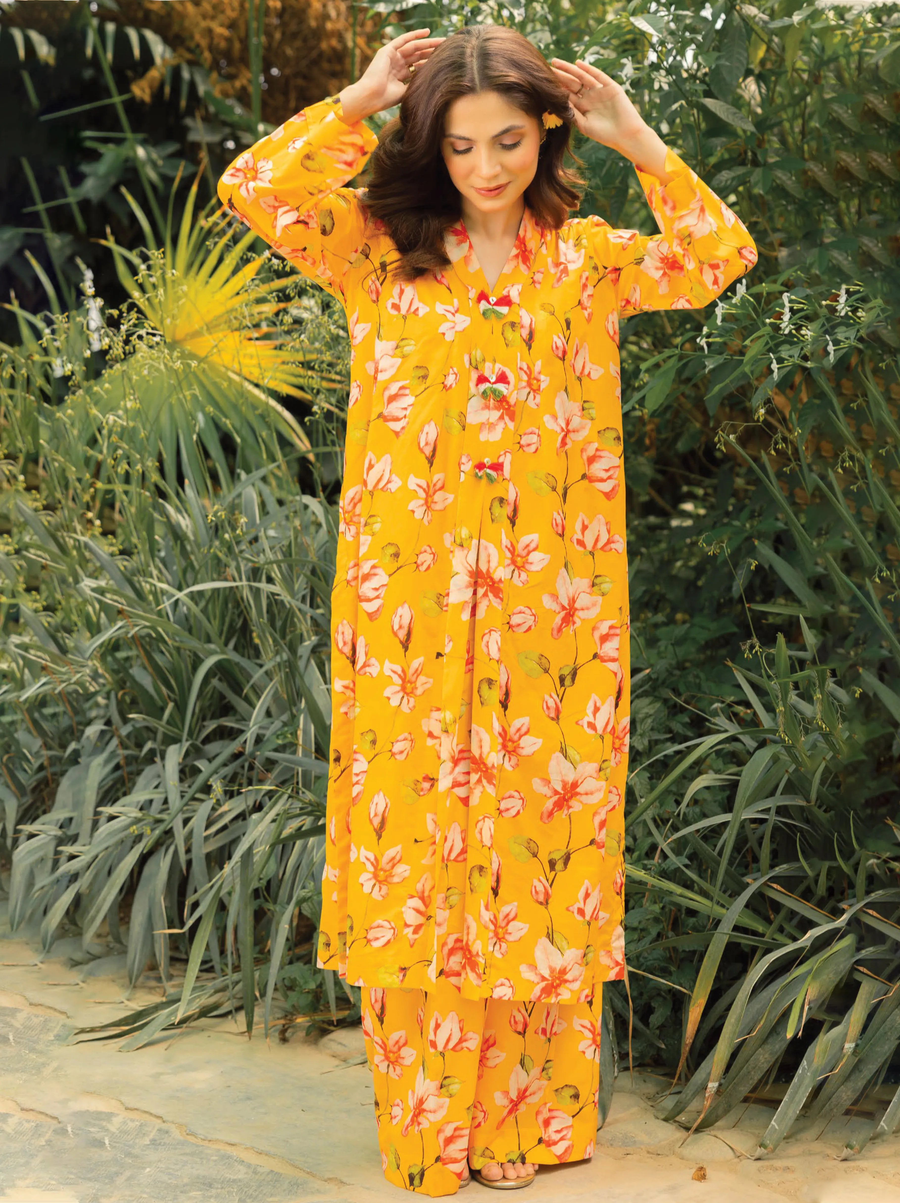 Bag e Gul Printed Lawn Shirts Collection 2024 By GulAhmed (SL-42072)