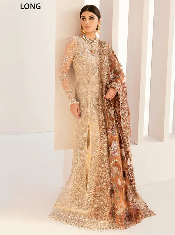 Baroque Chantelle Embroidered Chiffon Collection 2025 (BQU-CH11-D03)