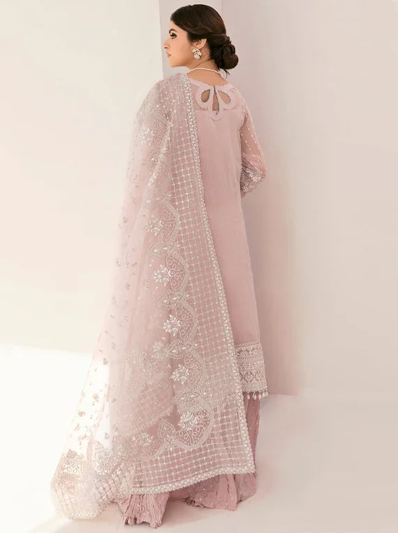 Baroque Chantelle Embroidered Chiffon Collection 2025 (BQU-CH11-D05)