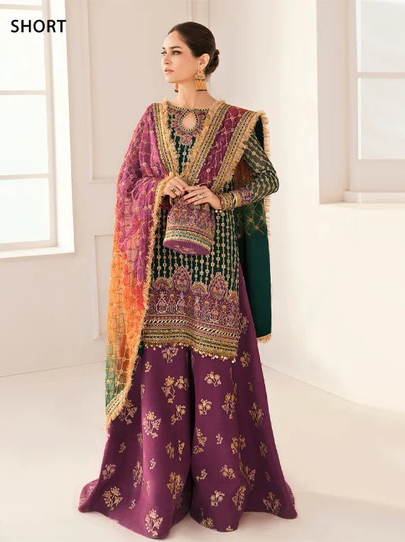 Baroque Chantelle Embroidered Chiffon Collection 2025 (BQU-CH11-D06)