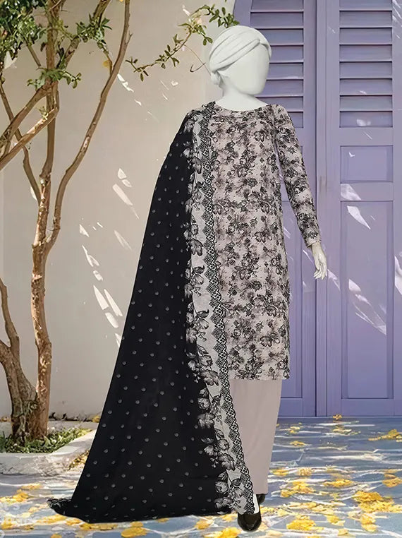 Bindi by ABC Embroidered Printed Lawn Collection 2025 (25DA103-08)