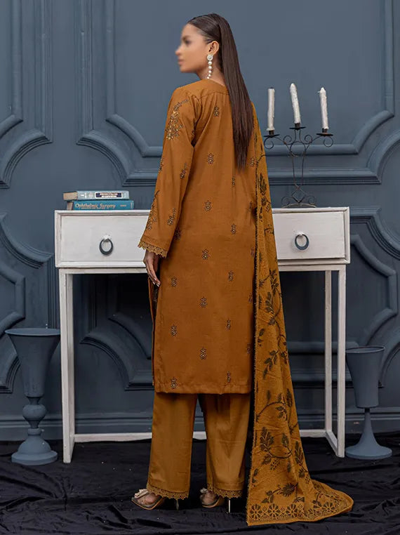 COCO by Fantak Embroidered Dhanak Collection 2025 (D-04)