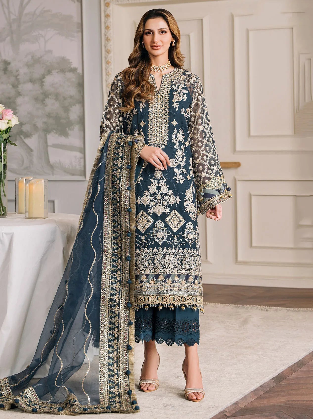 Chantelle By Baroque Chiffon Collection 2024 (BQU-CH12-D01)