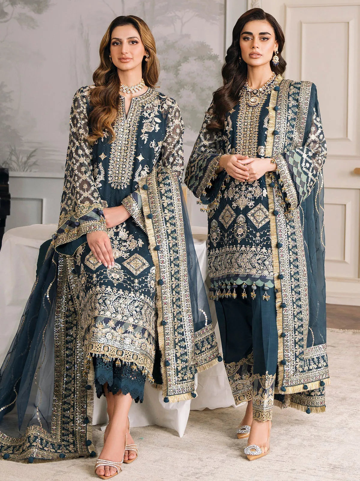 Chantelle By Baroque Chiffon Collection 2024 (BQU-CH12-D01)