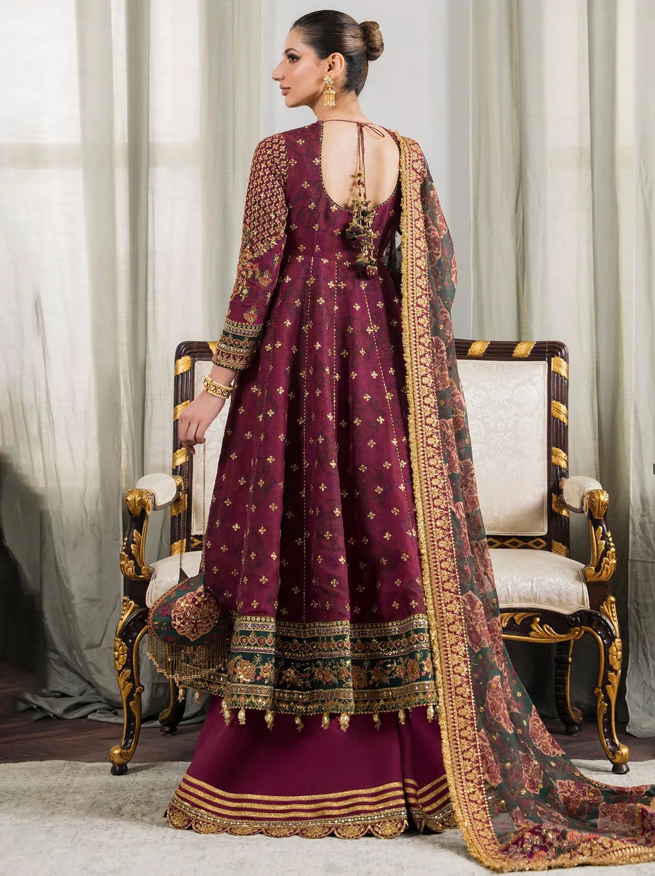 Chantelle By Baroque Chiffon Collection 2024 (BQU-CH12-D03)