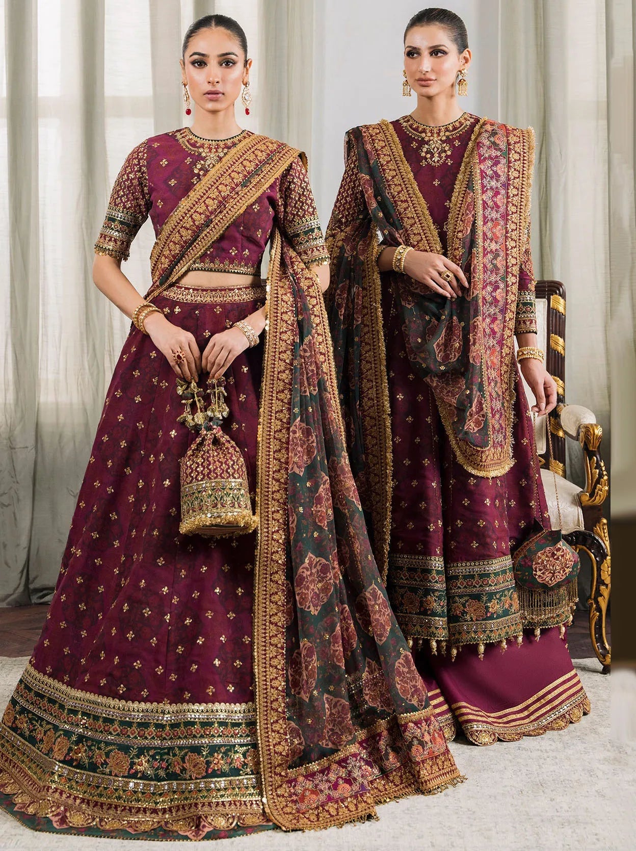 Chantelle By Baroque Chiffon Collection 2024 (BQU-CH12-D03)