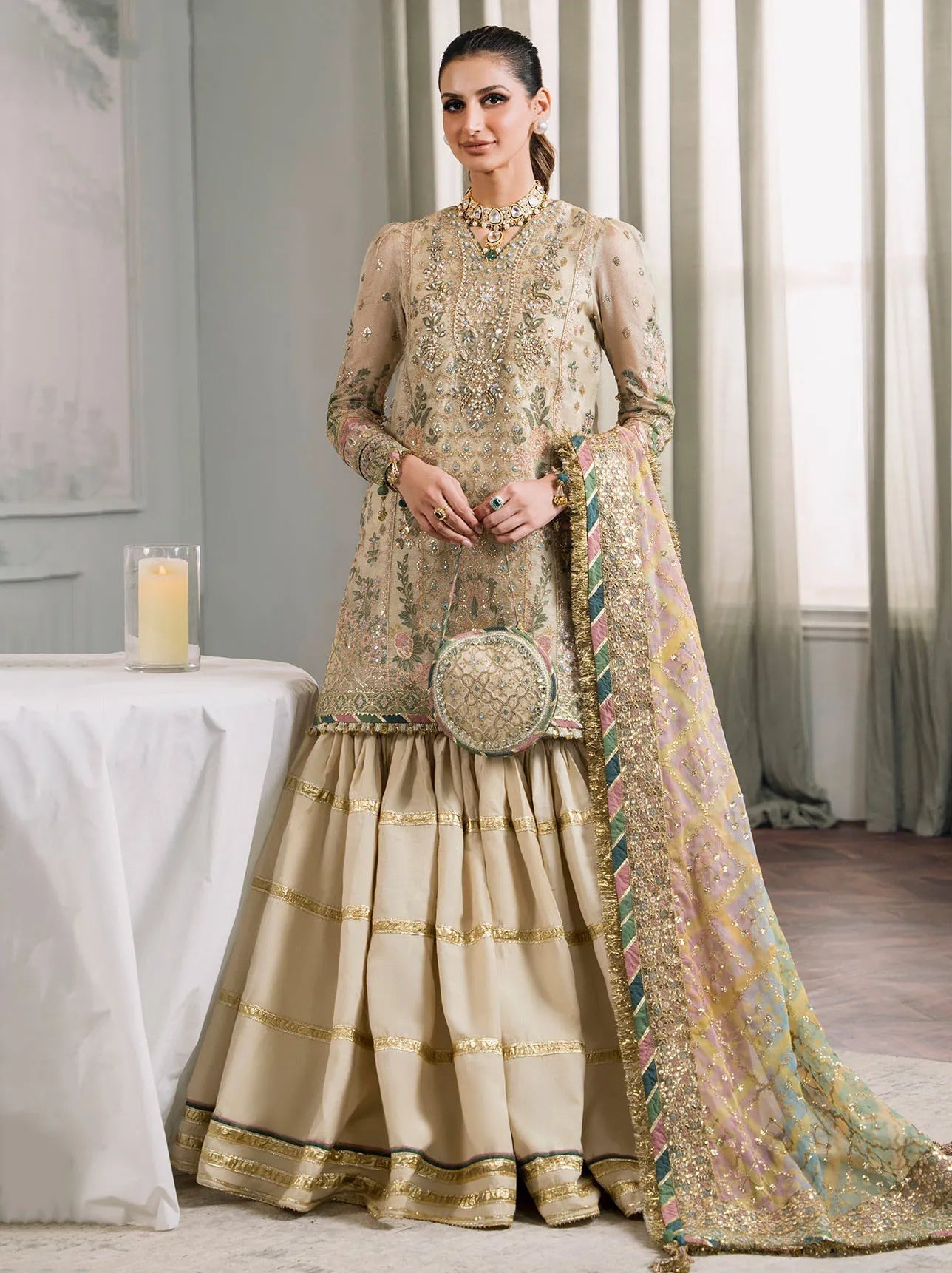 Chantelle By Baroque Chiffon Collection 2024 (BQU-CH12-D04)