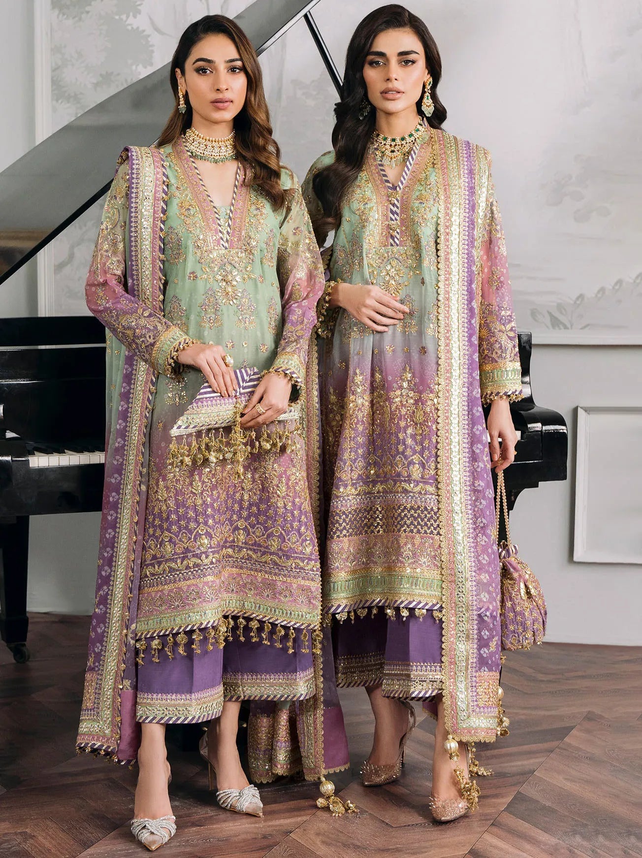 Chantelle By Baroque Chiffon Collection 2024 (BQU-CH12-D08)