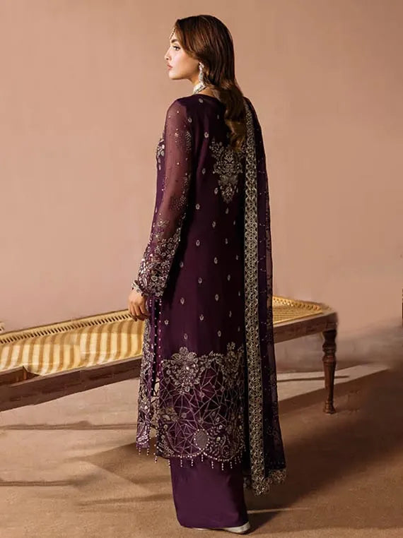 Dastak By Ramsha Luxury Chiffon Collection 2025 Vol-02 (Q-208)