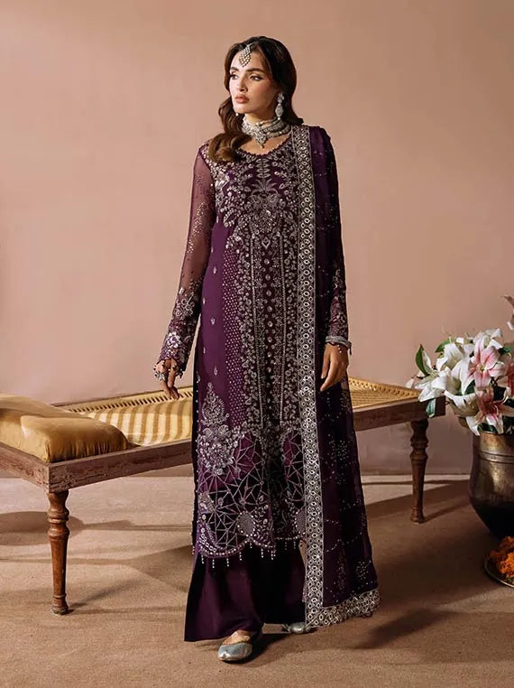 Dastak By Ramsha Luxury Chiffon Collection 2025 Vol-02 (Q-208)