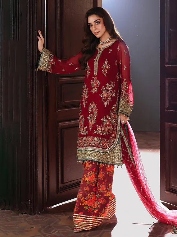 Dastan-e-Jashan by Charizma Chiffon Collection 2025 Vol-02 (DJW5-09)