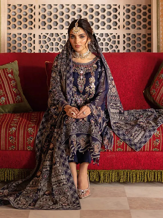 Dastan by Ramsha Luxe Chiffon Collection 2025 Vol-03 (T-306)