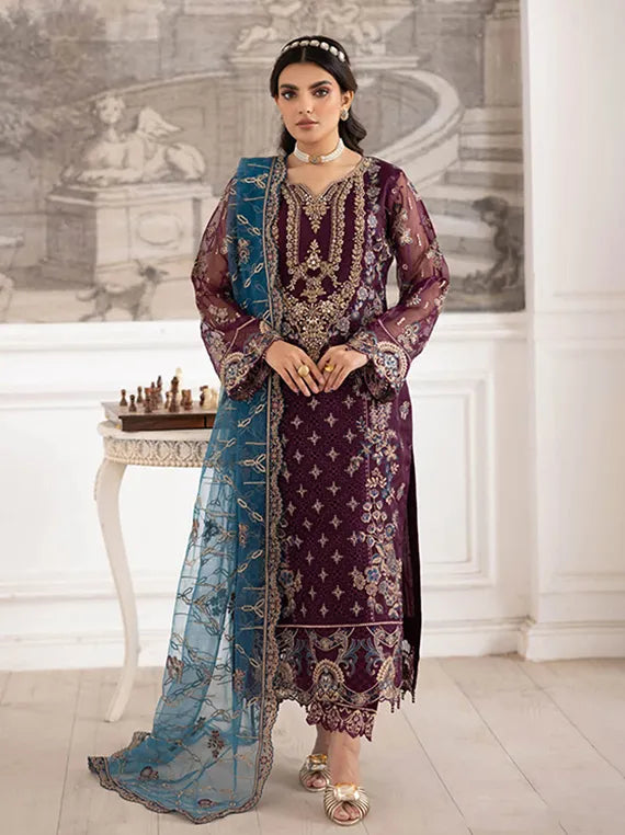Dastoor by Ramsha Luxe Chiffon Collection 2025 Vol-02 (P-210)