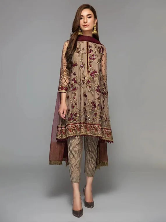 Dreamy Elegance Elite Chiffon Edit 2025 (FLAXEN)