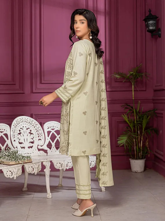 EMERALD by Fantak Embroidered Karandi Collection 2025 (D-03)