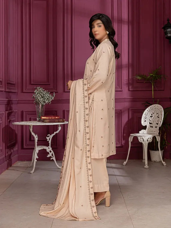 EMERALD by Fantak Embroidered Karandi Collection 2025 (D-05)