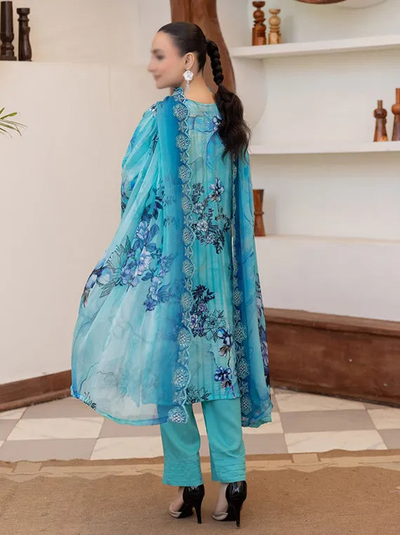 Elara by Fantak Embroidered Viscose Collection 2025 (D-03)