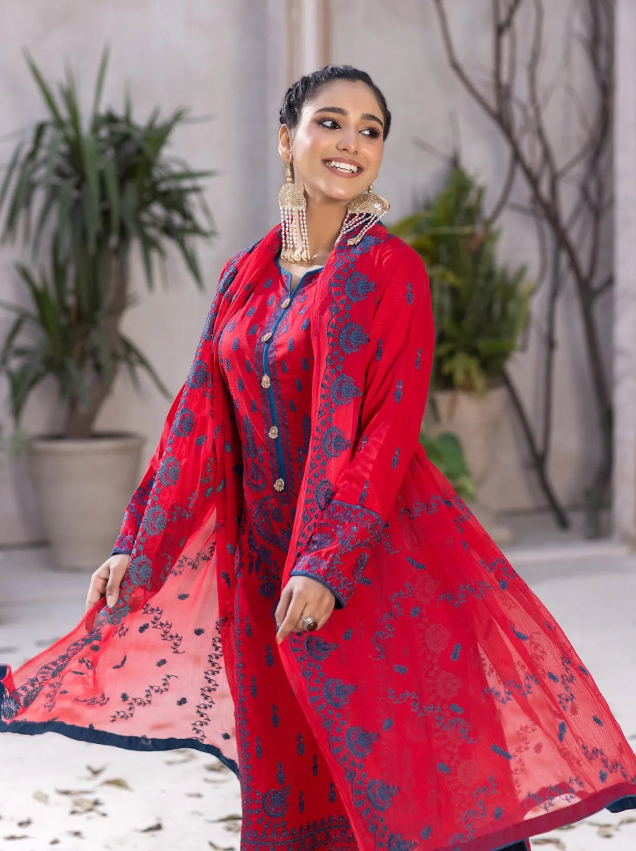 Eleganza Rang Bahar Neps Lawn Collection 2024 (EG-105)