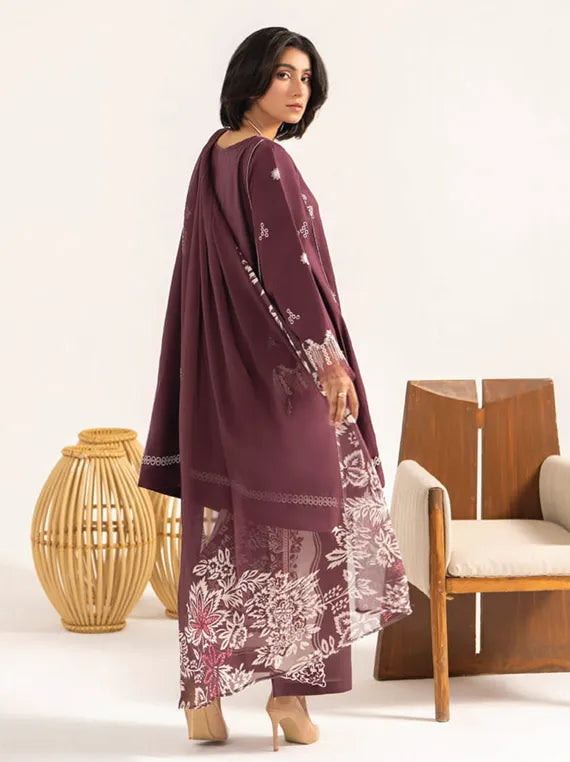 Elira Embroidered Lawn Collection 2025 By Puri Fabrics (D-04)