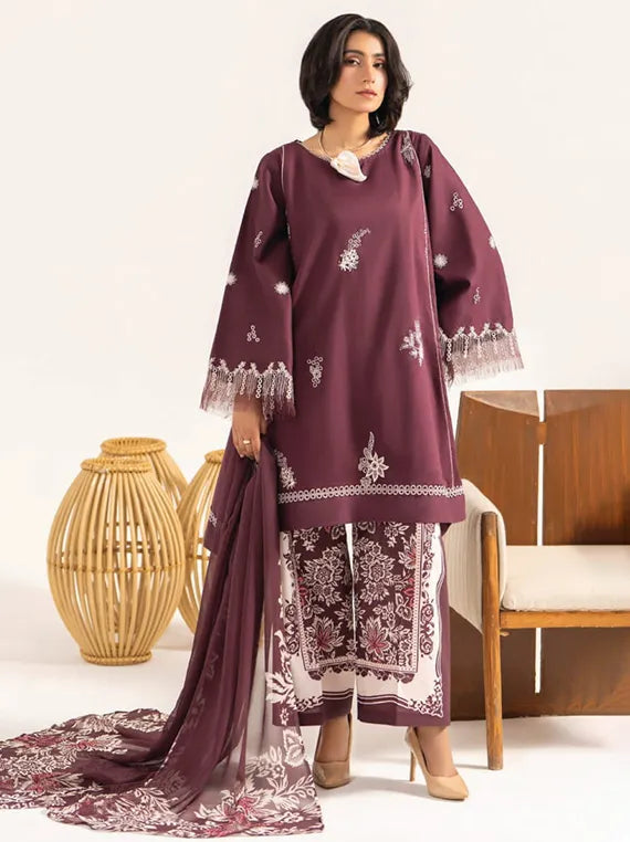 Elira Embroidered Lawn Collection 2025 By Puri Fabrics (D-04)