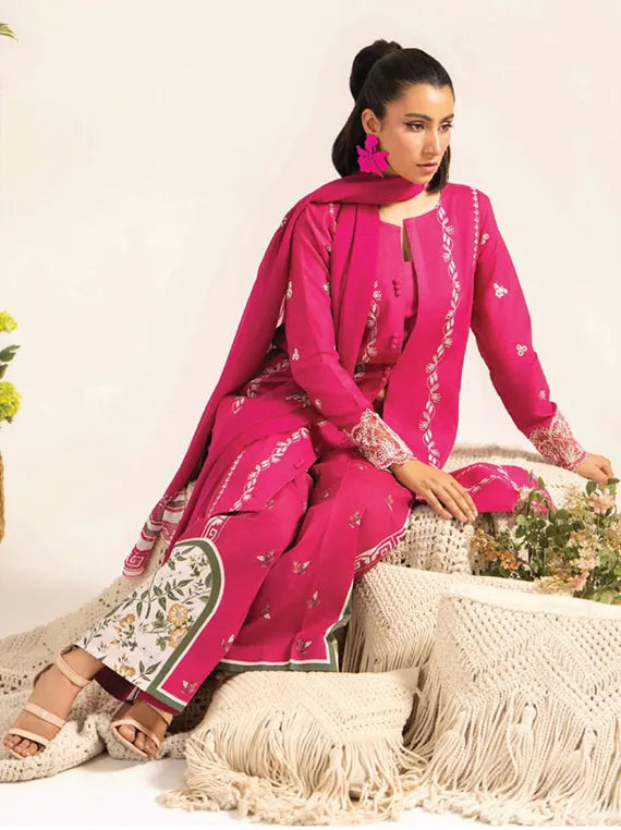 Elira Embroidered Lawn Collection 2025 By Puri Fabrics (D-08)