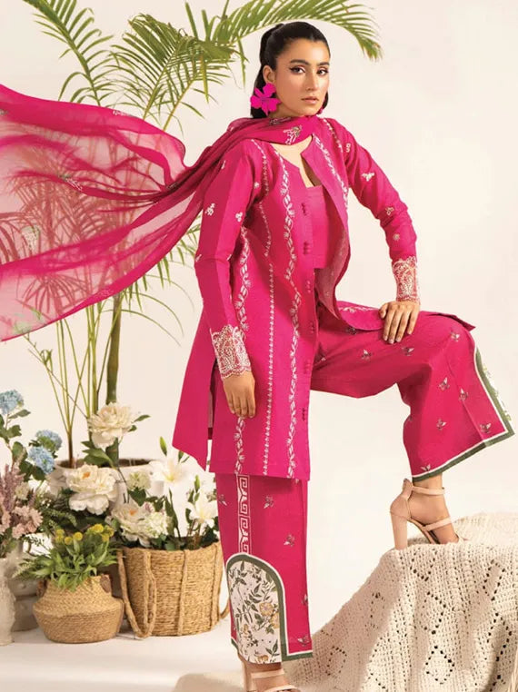 Elira Embroidered Lawn Collection 2025 By Puri Fabrics (D-08)