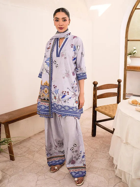 Firdous Luxury Summer Lawn Collection 2025 (D-149)
